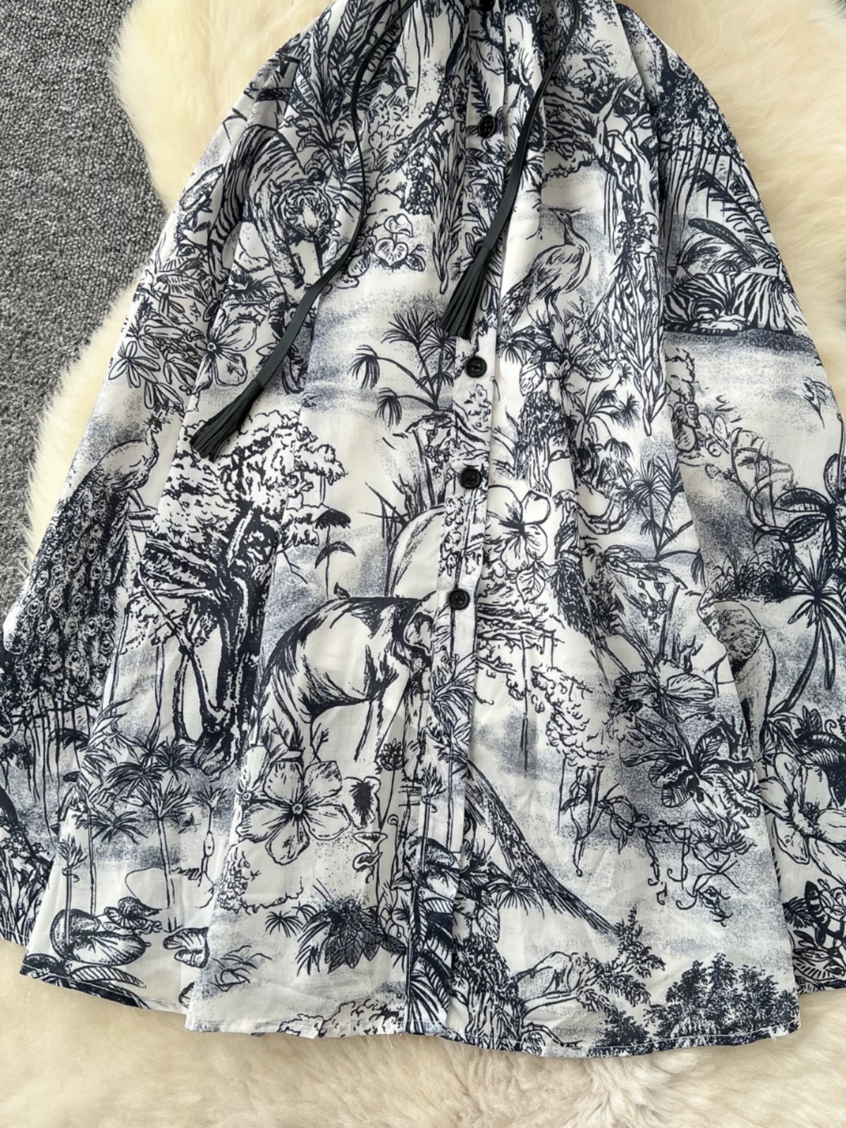 Modern material dress CD853 images